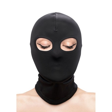 fetish & fashion cagoule yeux nylon noir