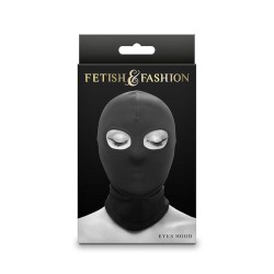 fetish & fashion cagoule yeux nylon noir