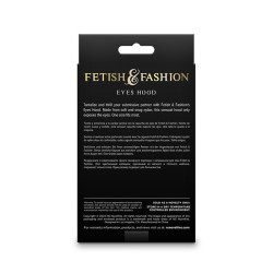 fetish & fashion cagoule yeux nylon noir