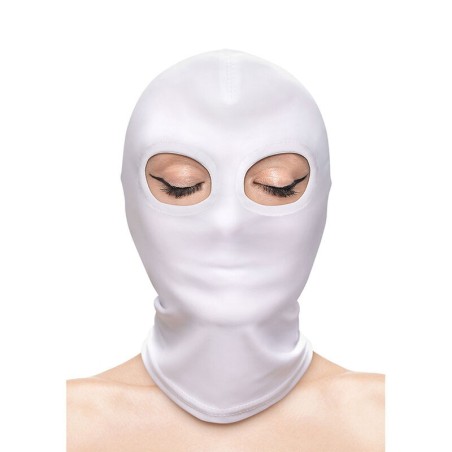 fetish & fashion cagoule yeux nylon blanc