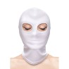 fetish & fashion cagoule yeux nylon blanc