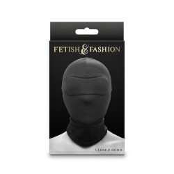 fetish & fashion cagoule fermée nylon noir