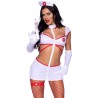 costume infirmière sexy blanc s