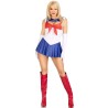 costume sexy marin multicolore s