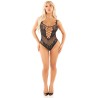 body réseille diamond noir taille unique