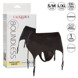 boundless string avec jarretière s-m