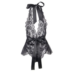 930882 body sexy a volants noir l-xl