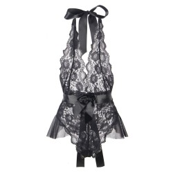930882 body sexy a volants noir l-xl