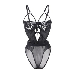954055 body sexy en dentelle noir s-m