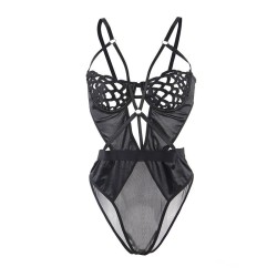 954055 body sexy en dentelle noir s-m