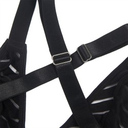 954154 body avec porte-jarretelles noir l-xl