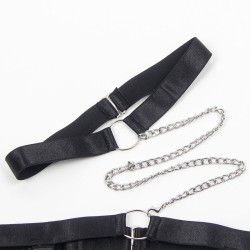 954390 body sexy avec porte-jarretelles noir l-xl