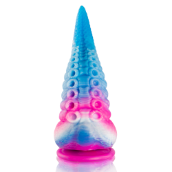 gode tentacle bleu phorcys grande taille
