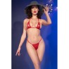 cr 4840 micro bikini rouge s-m