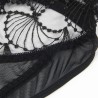 955212 body transparent avec dentelle creuse noire s-m