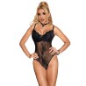 955618 body en dentelle avec fermeture en bas noir s-m