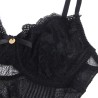 955618 body en dentelle avec fermeture en bas noir s-m