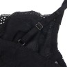 955618 body en dentelle avec fermeture en bas noir s-m