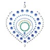 indiscrets flamboyant bleu&vert