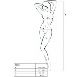 femme bs013 bodystocking noir taille unique