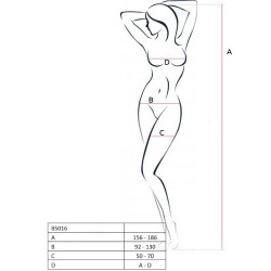 femme bs016 bodystocking blanc taille unique