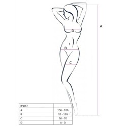 femme bs017 bodystocking noir taille unique