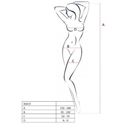 femme bs019 bodystocking noir taille unique