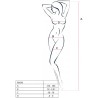 femme bs020 bodystocking noir taille unique