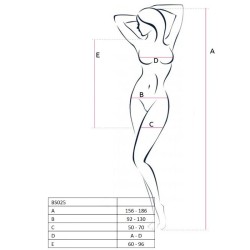 femme bs025 bodystocking noir style robe taille unique