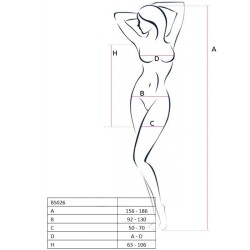femme bs026 bodystocking style robe noir taille unique