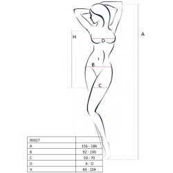 femme bs027 bodystocking style robe noir taille unique