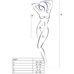 femme bs027 bodystocking blanc style robe taille unique
