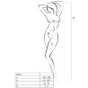 femme bs031 bodystocking noir taille unique