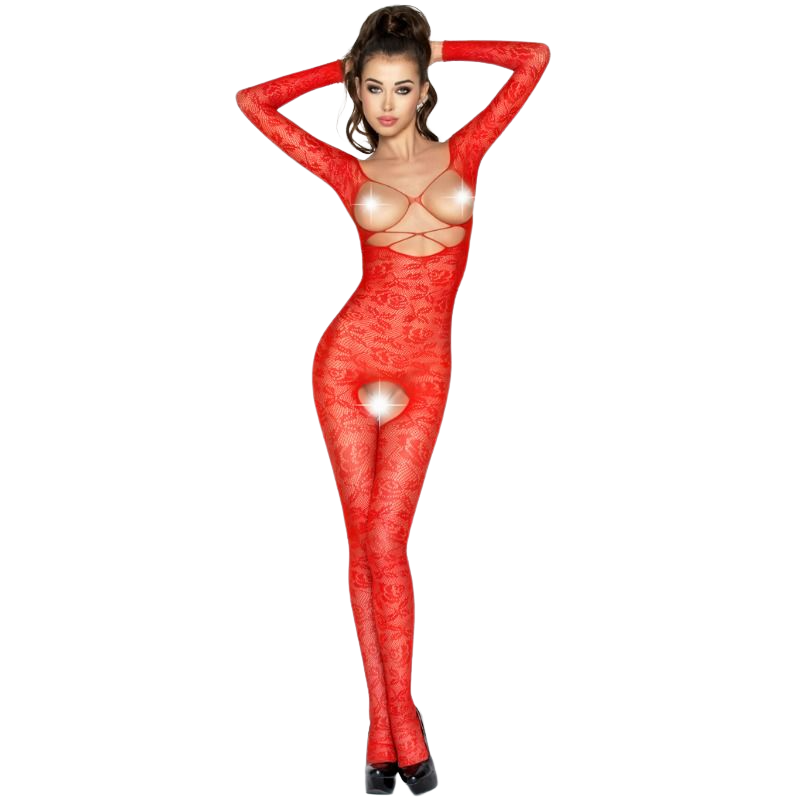 femme bs031 bodystocking rouge taille unique femme bs031 bodystocking rouge taille unique
