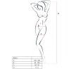 femme bs031 bodystocking rouge taille unique