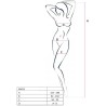 femme bs032 bodystocking noir taille unique