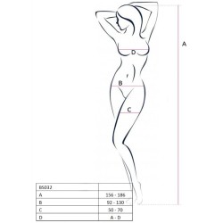 femme bs032 bodystocking rouge taille unique