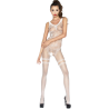 femme bs045 bodystocking blanc taille unique