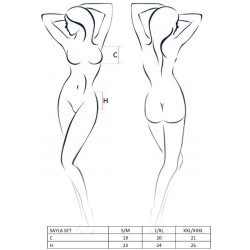 ensemble femme sayla noir taille s-m