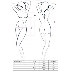 femme hellen robe et string taille l-xl