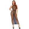 robe sans dos double filet lisse