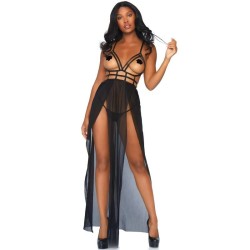 robe maxi cage et string s-m