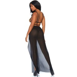 robe maxi cage et string s-m