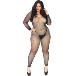 bas de corps en filet cristallisé leg avenue - 1x-2x