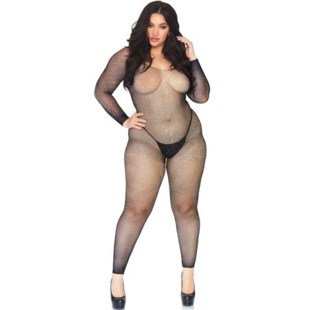 bas de corps en filet cristallisé leg avenue - 1x-2x
