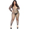 bas de corps en filet cristallisé leg avenue - 1x-2x