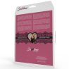 chemise garter ceinture avec noeud rose l - xl