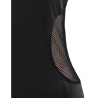 dresses robe noire  bretelles l - xl