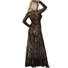 dresses robe longue  manches longues l - xl