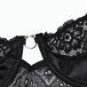 corset corset et ceinture subblime noir s - m